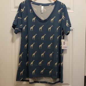 LuLaRoe Christy T size Large NWT